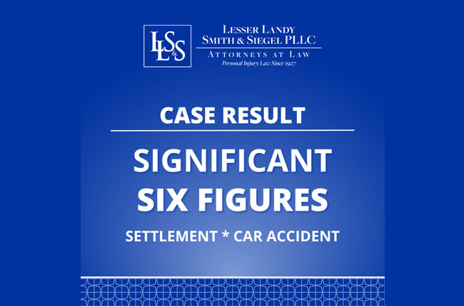 Six-figure car accident settlement july 2025 banner