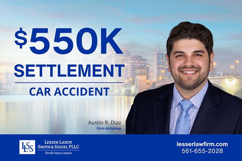 550k car accident settlement Austin Diaz