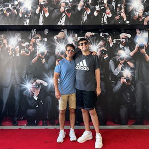 Firm Partner Joe Landy and his son, Tyler