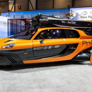 Car showcased at the 89th Geneva International Motor Show.