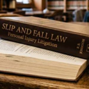 Law book - slip and fall law statute of limitations
